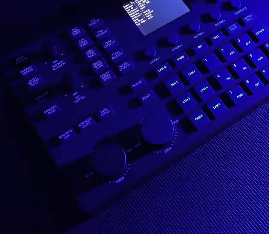 PTZOptics SuperJoy joystick controller