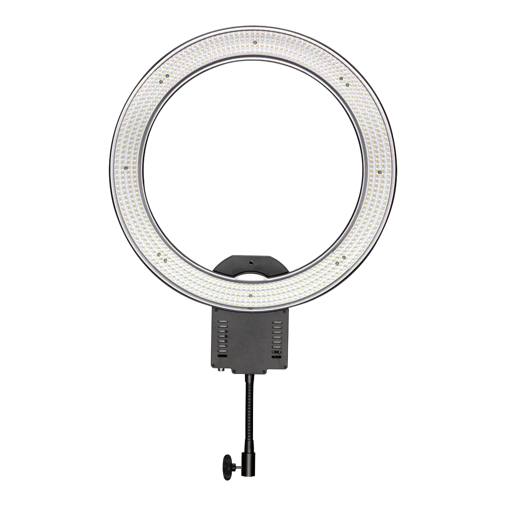 NANLITE Halo19 LED ring light with carrying case