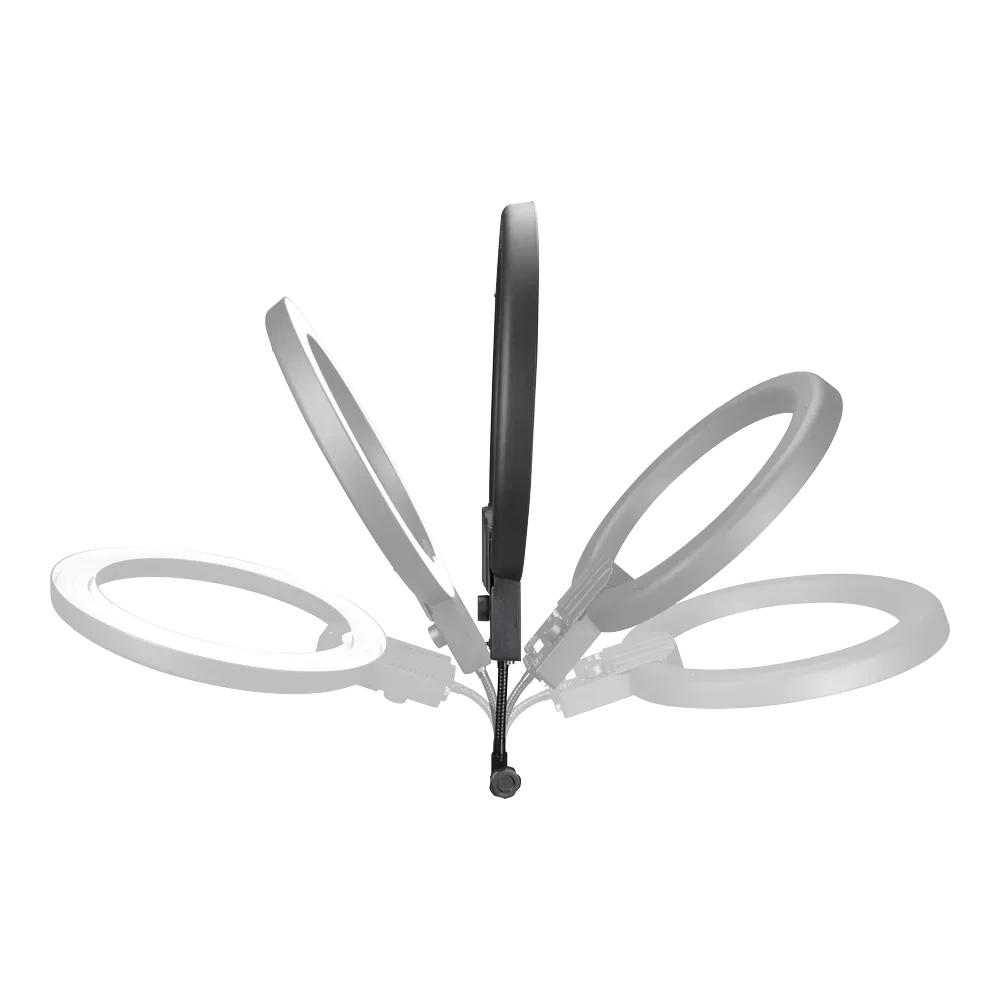 NANLITE Halo19 LED ring light with carrying case