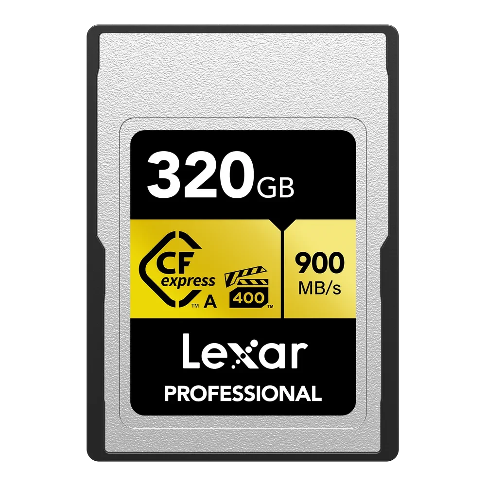LEXAR CFexpress Pro Gold R900/W800 (Type A) memory card