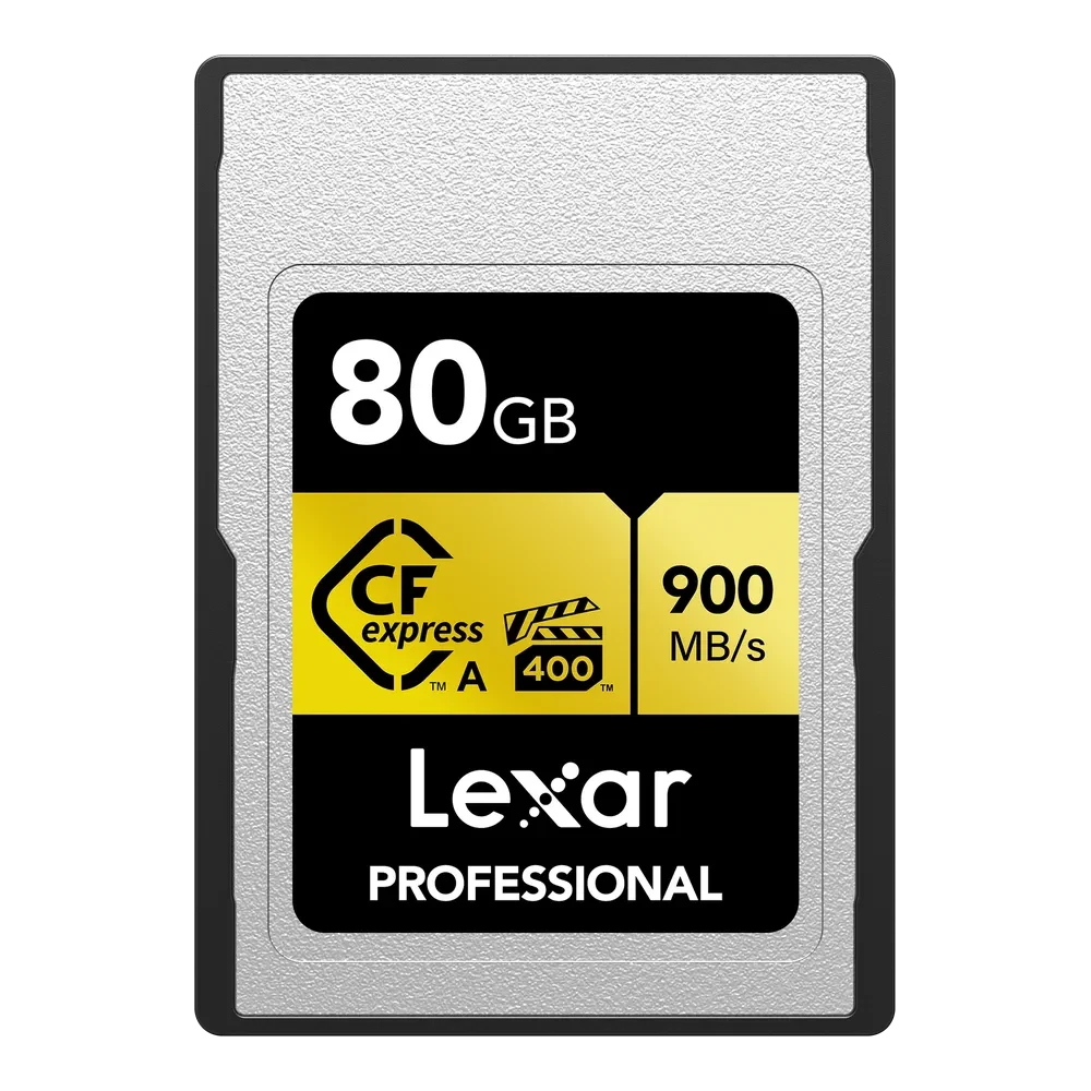 LEXAR CFexpress Pro Gold R900/W800 (Type A) memory card