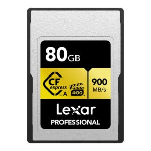 LEXAR CFexpress Pro Gold R900/W800 (Type A) memory card