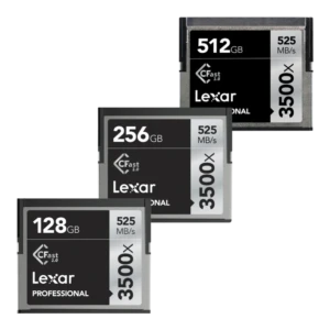LEXAR  Pro 3500x Cfast R525/W445 memory card