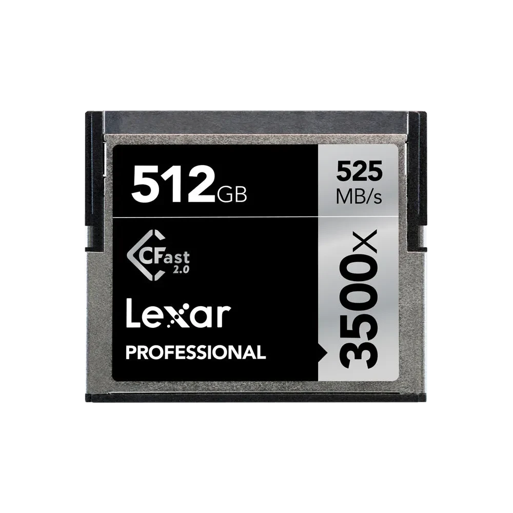 LEXAR  Pro 3500x Cfast R525/W445 memory card