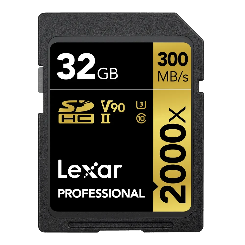 LEXAR Pro 2000x SDXC R300/W260 memory card