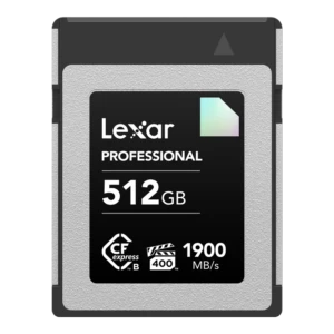 LEXAR CFexpress Pro Diamond R1900/W1700 (Type B) memory card