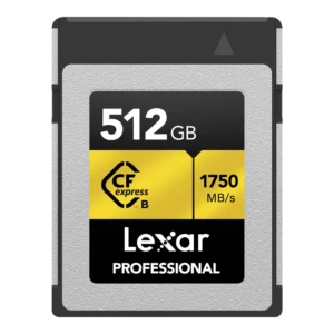 LEXAR CFexpress Pro Gold R1750 (Type B) memory card