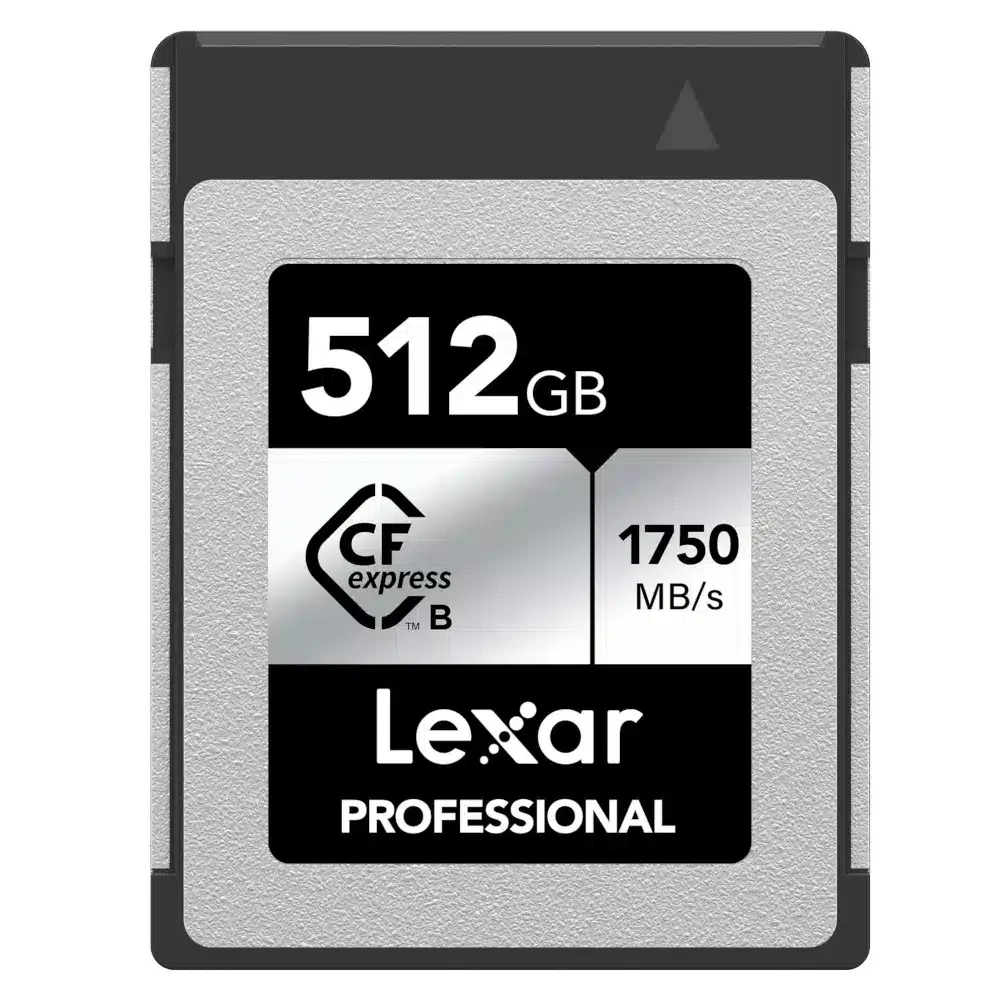 LEXAR CFexpress Pro Silver R1750/W1300 (Type B) memory card