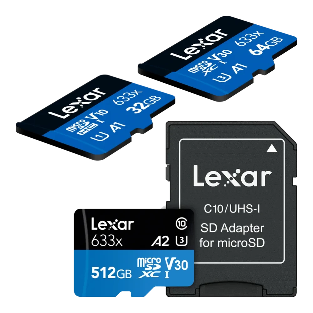 LEXAR 633X microSDXC R95/W45 memory card