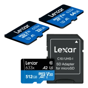 LEXAR 633X microSDXC R95/W45 memory card