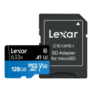 LEXAR 633X microSDXC R95/W45 memory card