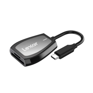 LEXAR Cardreader LRW470U SD & microSD UHS-II Dual-Slot Reader (USB-C)