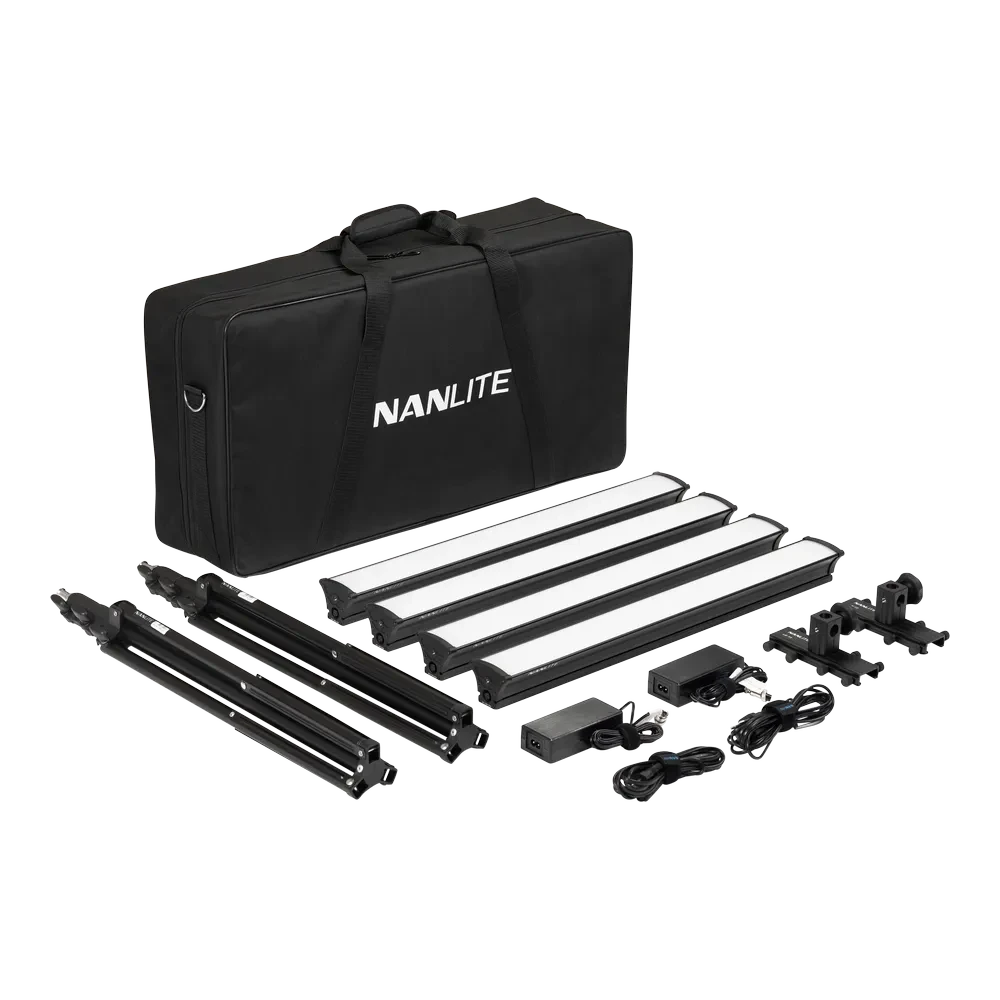 NANLITE LG-E60 4 Light LED Studio kit