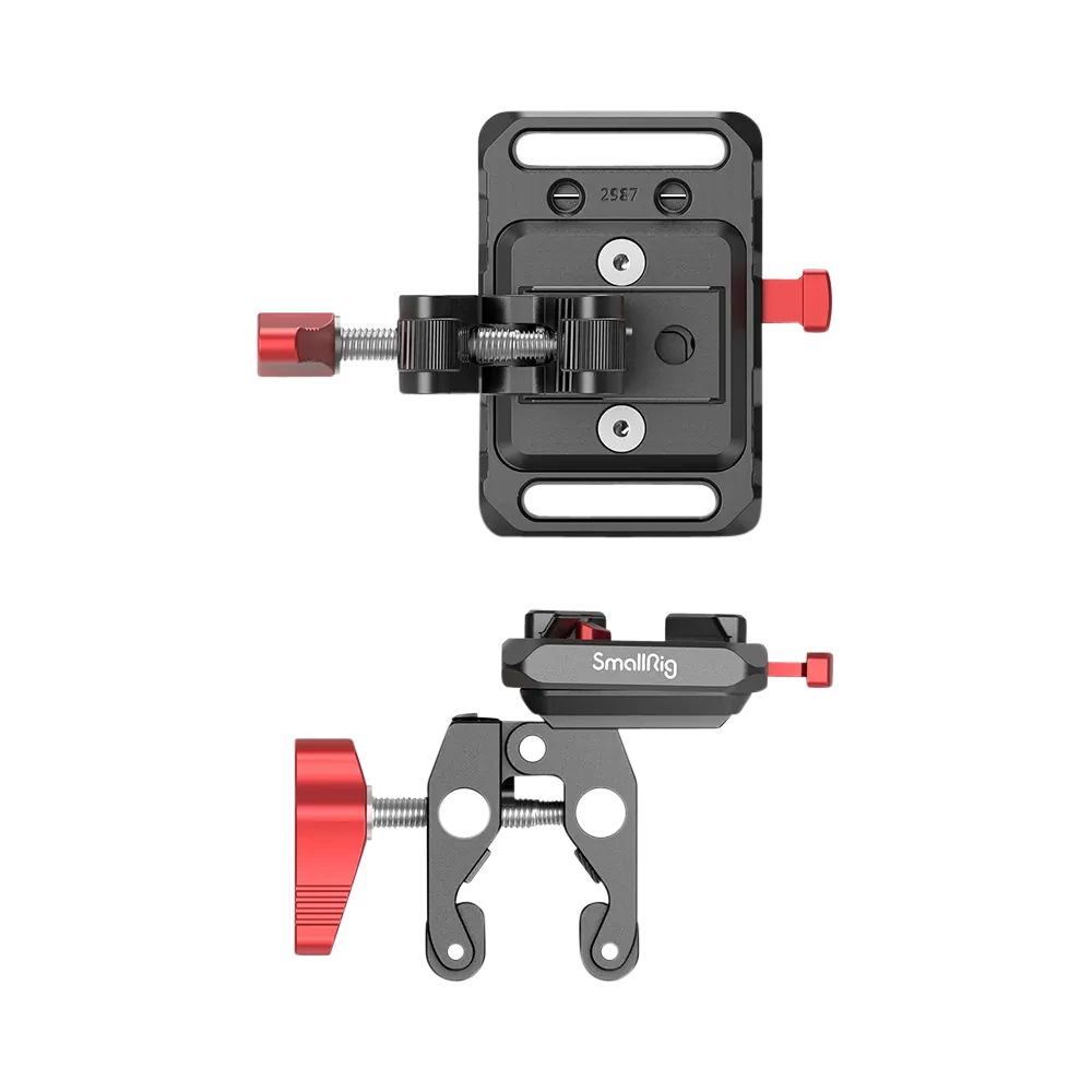 SMALLRIG Battery Plate Mini V-Mount with Crab Clamp