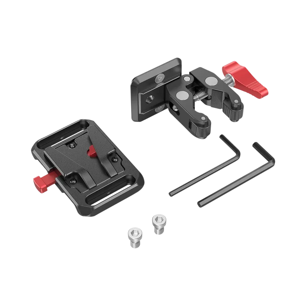 SMALLRIG Battery Plate Mini V-Mount with Crab Clamp