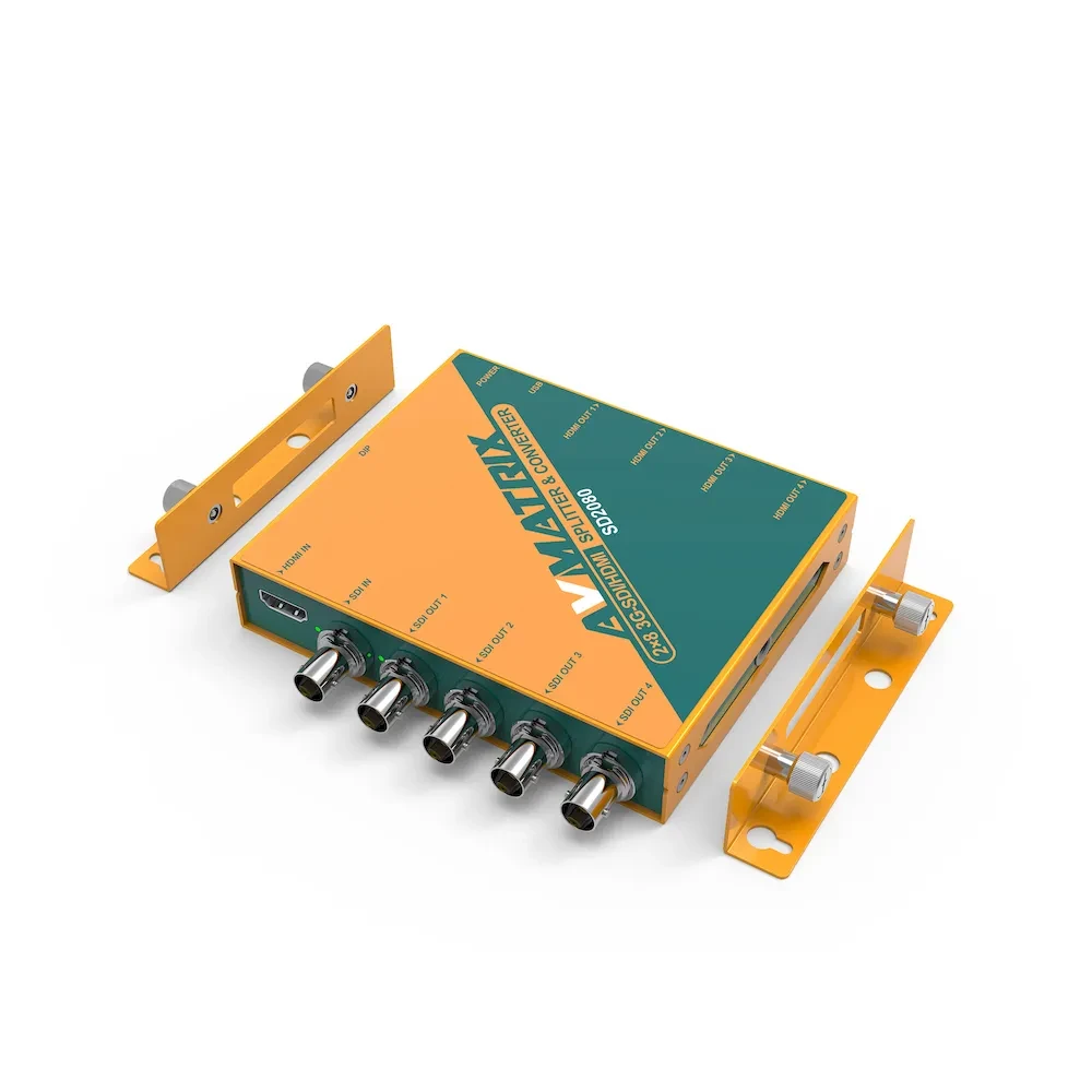 AVMATRIX SD2080 2×8 SDI/HDMI splitter and converter