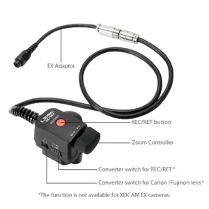 LIBEC ZC-9EX Sony PMW EX Cameras Connectable Zoom Control