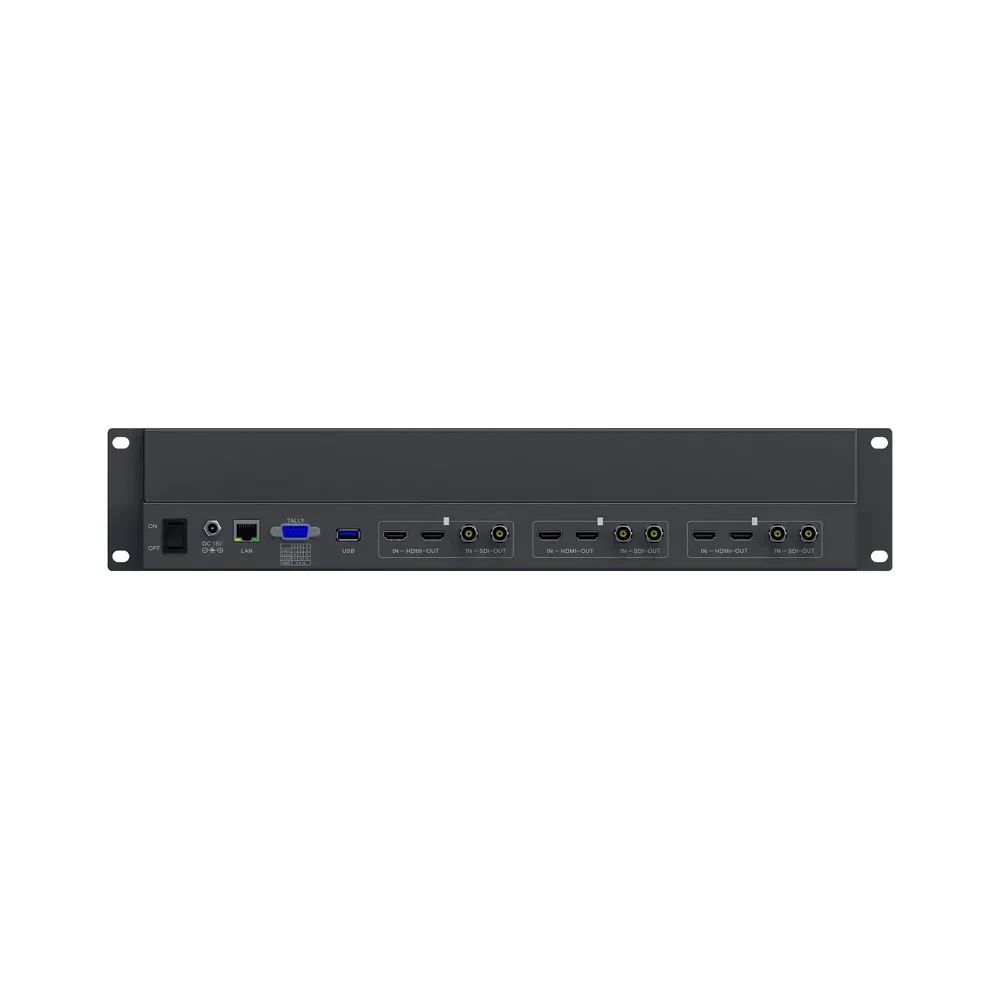 5" LILLIPUT RM-503S 2RU rackmount triple monitor system