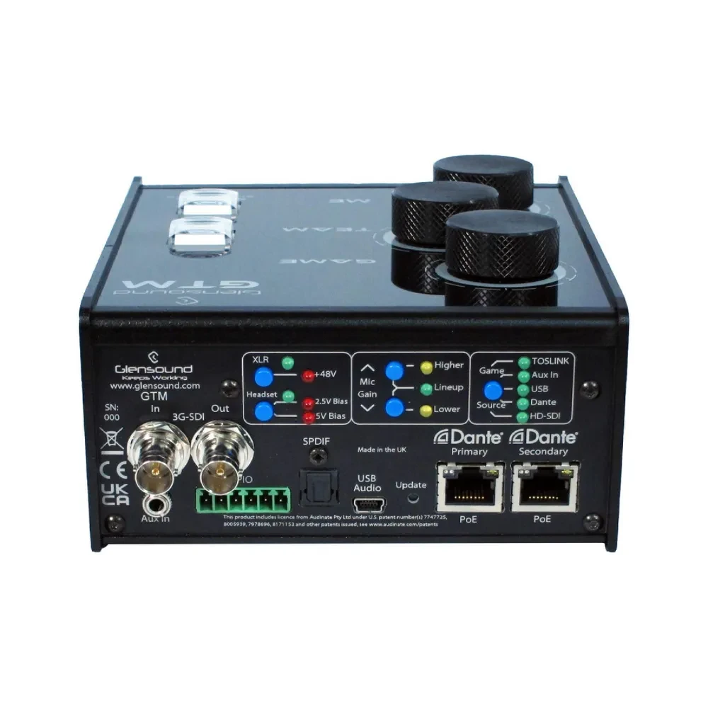 GLENSOUND GTM eSports helikaart