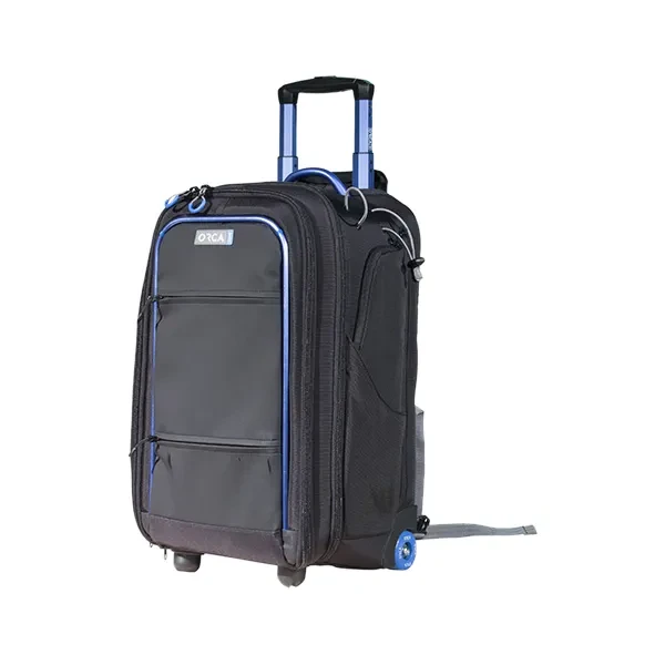 ORCA OR-26 camera backpack with built in trolley