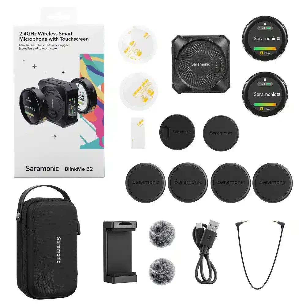 SARAMONIC BlinkMe B2 wireless microphone system