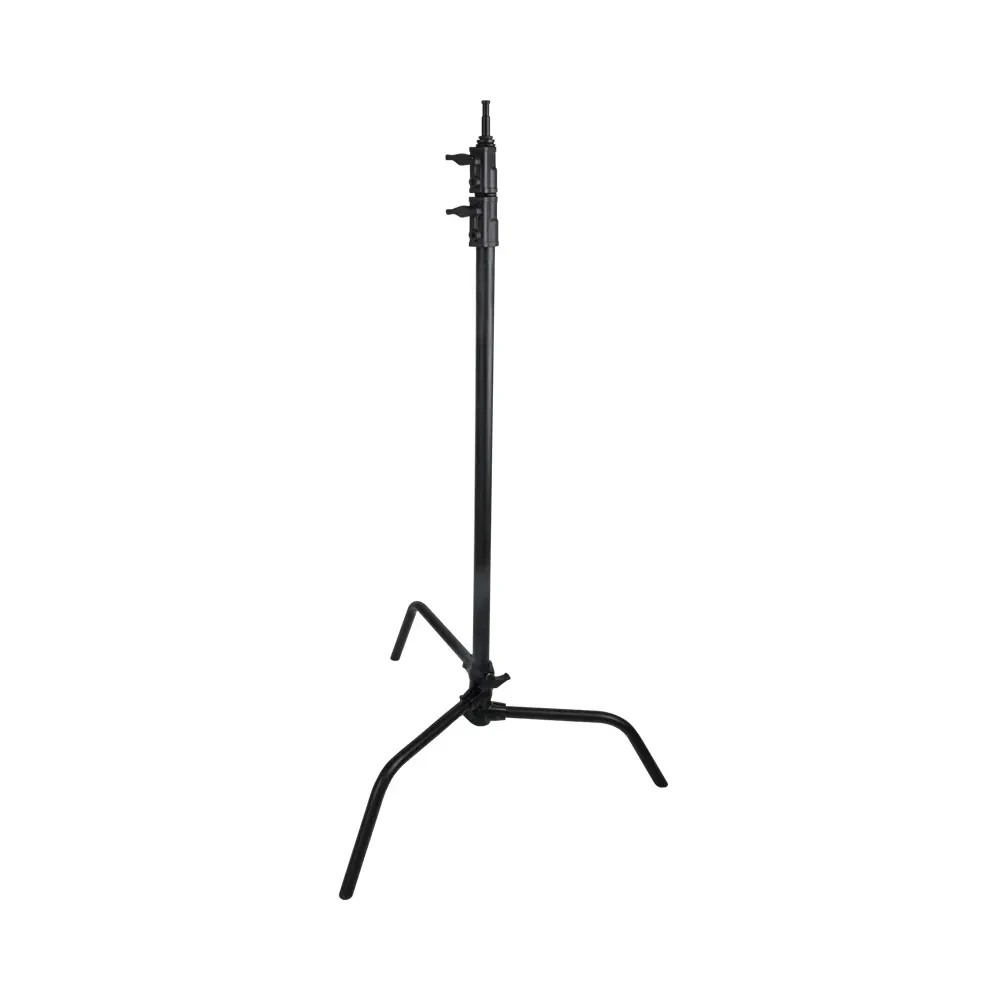 KUPO CS-40M / CS-40MB 40" Master C-Stand with Sliding Legs, Silver / Black