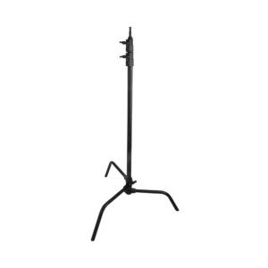 KUPO CS-40M / CS-40MB 40" Master C-Stand with Sliding Legs, Silver / Black