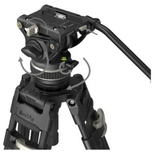 SMALLRIG 3989 Heavy-Duty Carbon Fiber Video Tripod Kit FreeBlazer