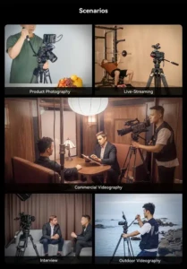 SMALLRIG 3989 Heavy-Duty Carbon Fiber Video Tripod Kit FreeBlazer