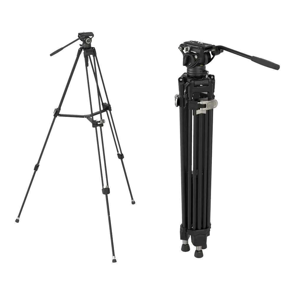 SMALLRIG 4163 Heavy-Duty Aluminium Video Tripod Kit FreeBlazer AD-80