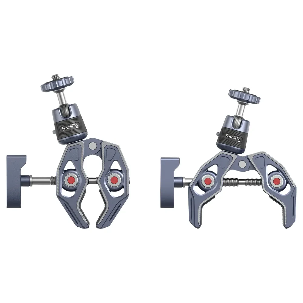 SMALLRIG 4102 Super Clamp with 360 Ballhead Mount for Action Cameras