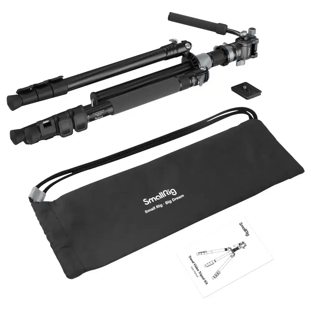 SMALLRIG 4221 Travel Video Tripod Kit