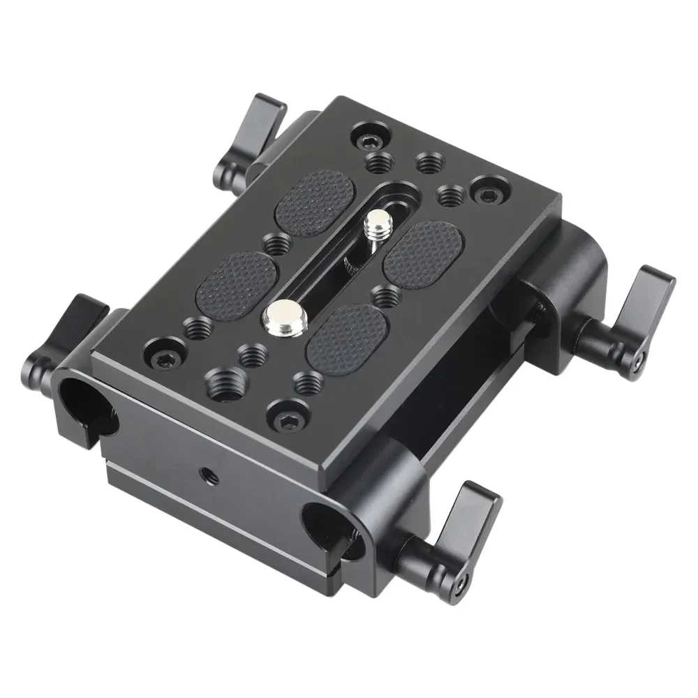 SMALLRIG 1798 Baseplate with Dual 15mm Rod Clamp