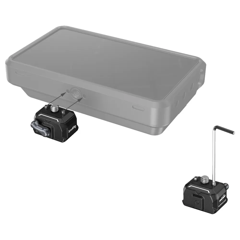 SMALLRIG 3513 Drop-in HawkLock Universal Mini Quick Release Clamp & Plate