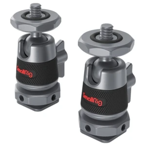 SMALLRIG 2948 BallHead Mini with Removable Cold Shoe Mount 2pcs