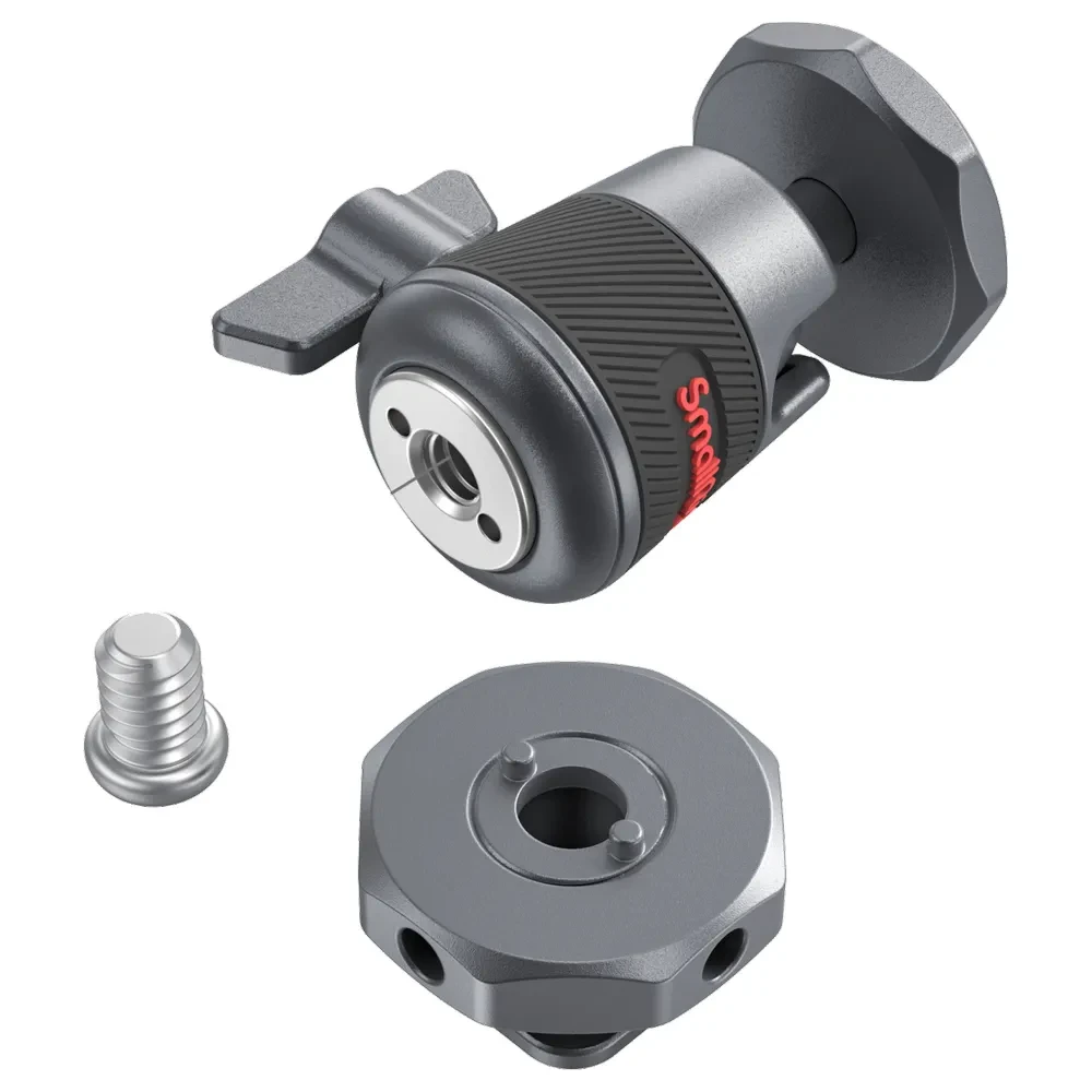 SMALLRIG 2948 BallHead Mini with Removable Cold Shoe Mount 2pcs