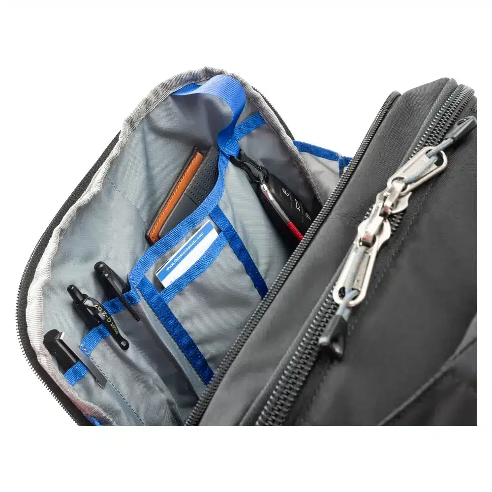 THINK TANK Essentials Convertible Rolling Backpack, Black