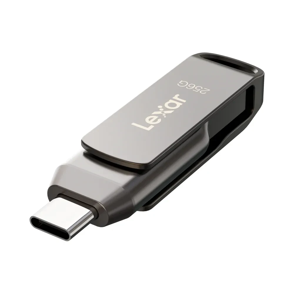 LEXAR JumpDrive Dual Drive D400 Type-C/Type-C & Type-A, up to 100MB/s read (USB 3.1)