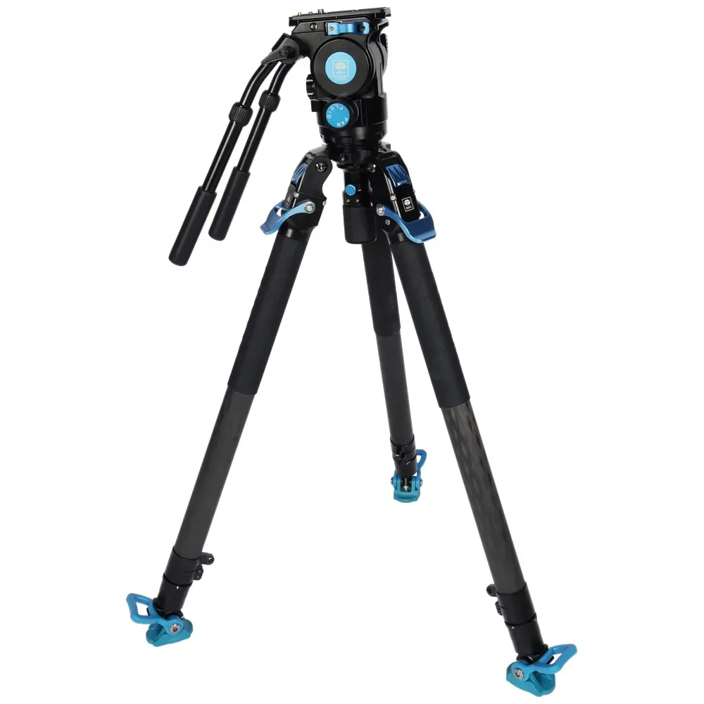 SIRUI Pro Video Tripod Kit Rapid SVT-75 Lite + Fluid Head SVH15