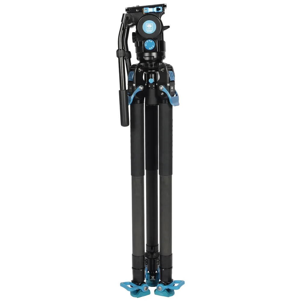 SIRUI Pro Video Tripod Kit Rapid SVT-75 Lite + Fluid Head SVH15