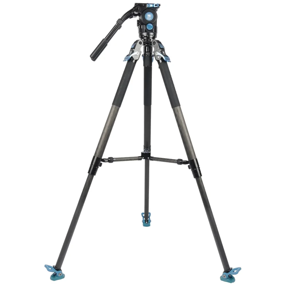SIRUI Pro Video Tripod Kit Rapid SVT-75 Pro + Fluid Head SVH15