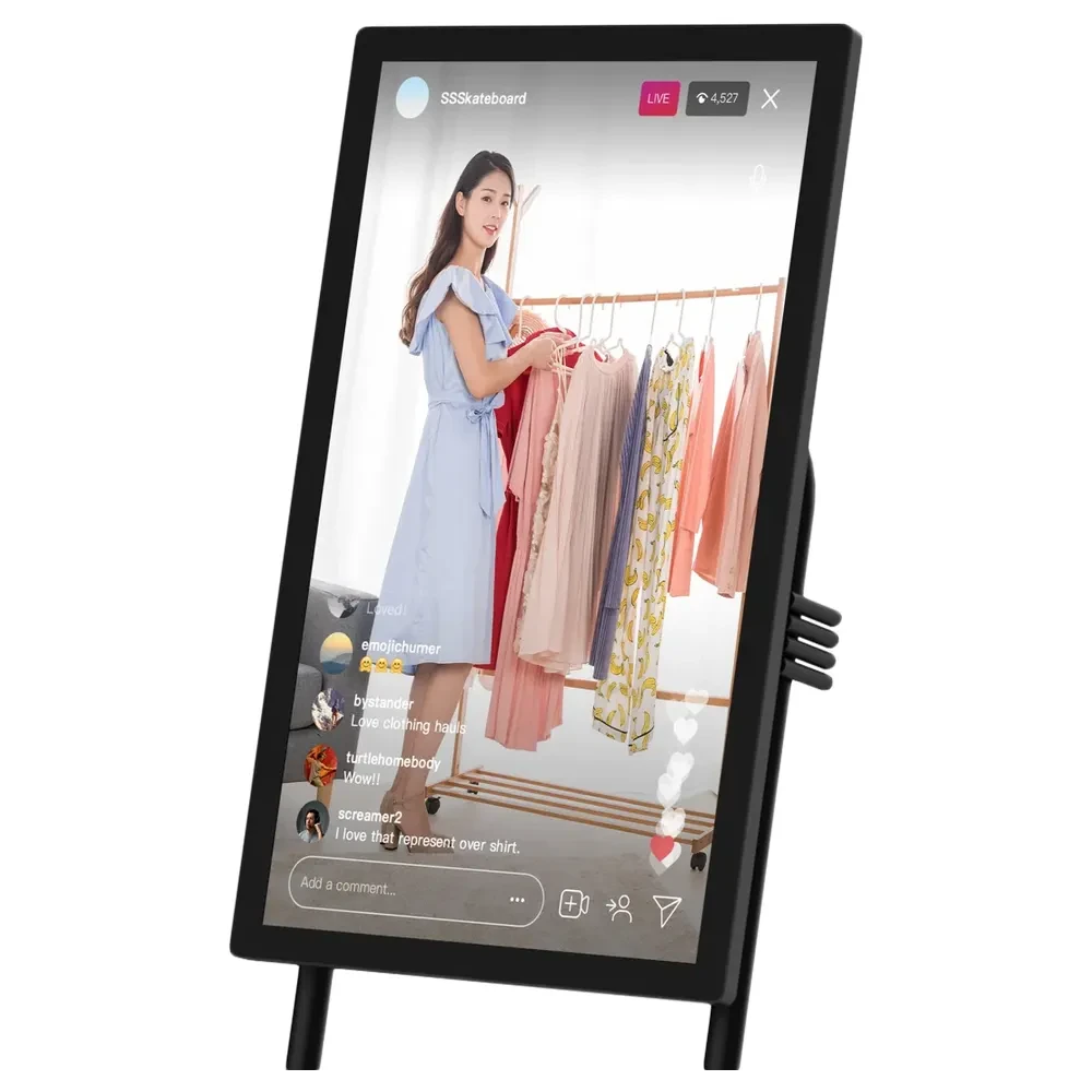 YOLOLIV YoloMax Live Shopping Solution massive touchscreen