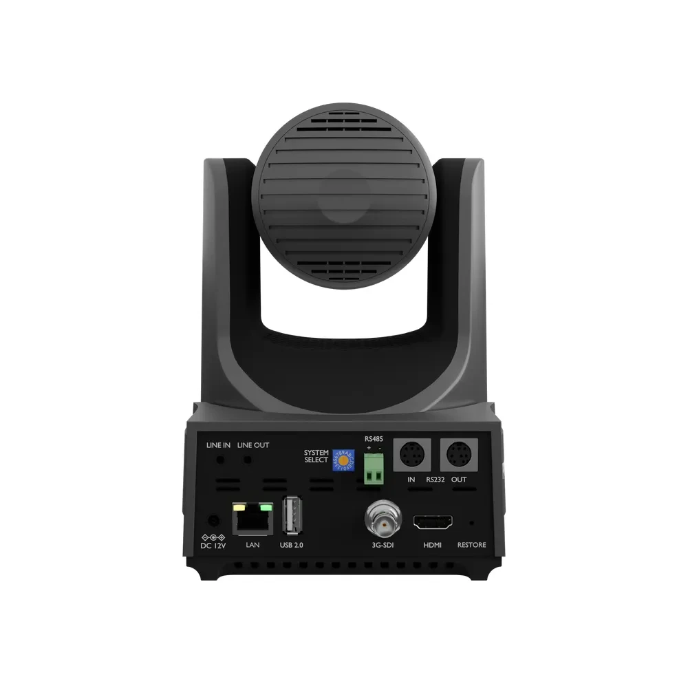 PTZOptics Link 4K Dante AV-H auto-tracking camera 12X, 20X, 30X