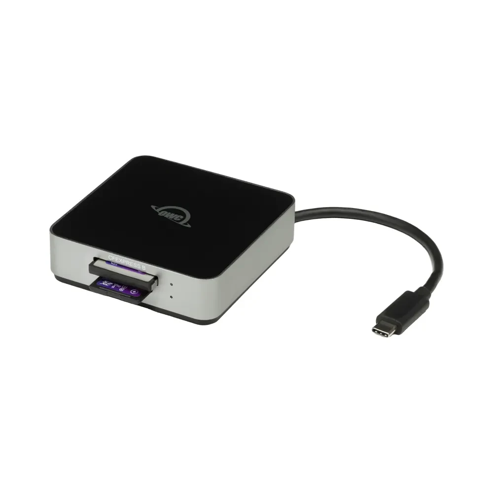 OWC Cardreader Atlas USB-C Dual-slot CFexpress Type B and SDXC UHS-II