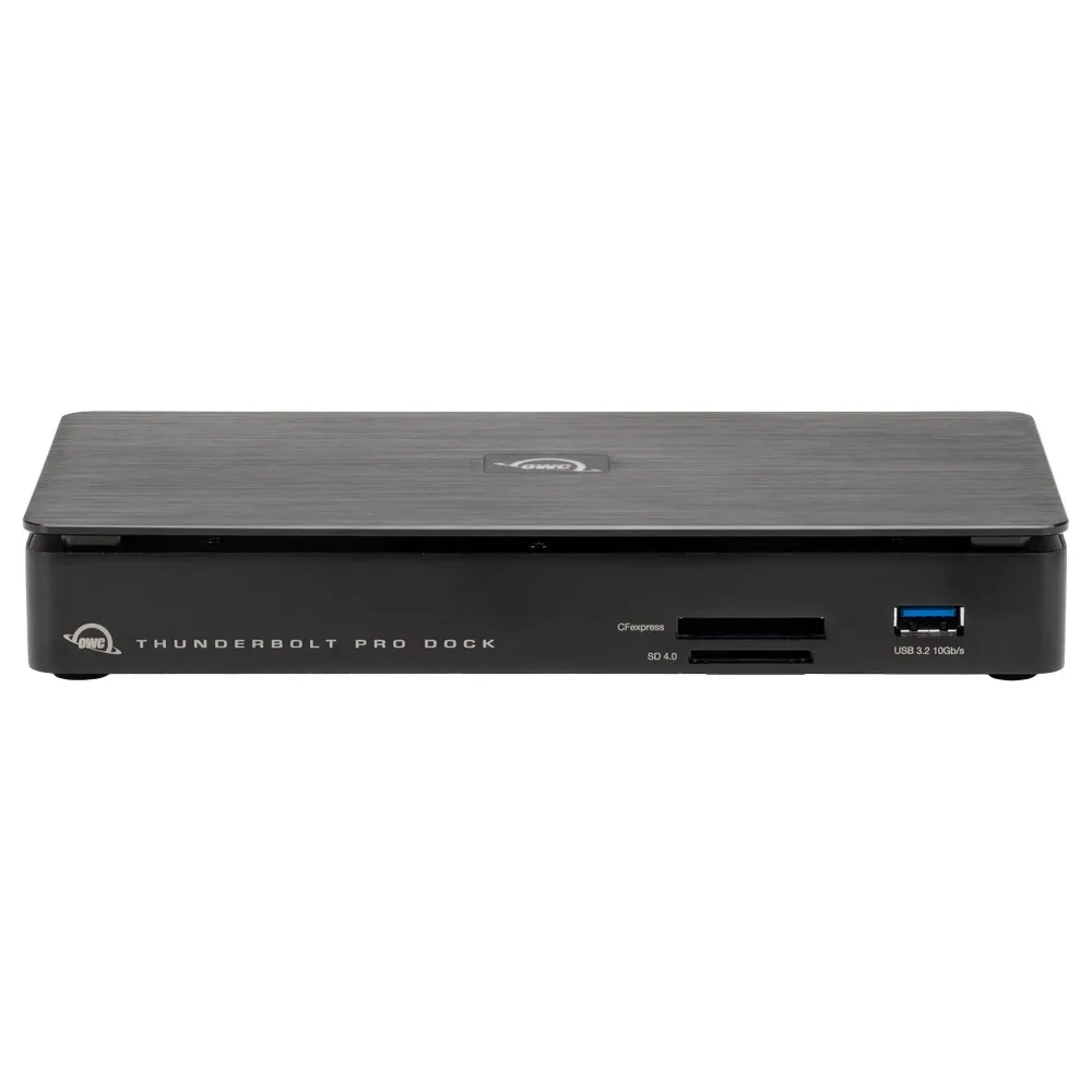 OWC Dock Thunderbolt 3 Pro Dock feat. 10G Ethernet, CFexpress & SD card readers, Thunderbolt (USB-C)