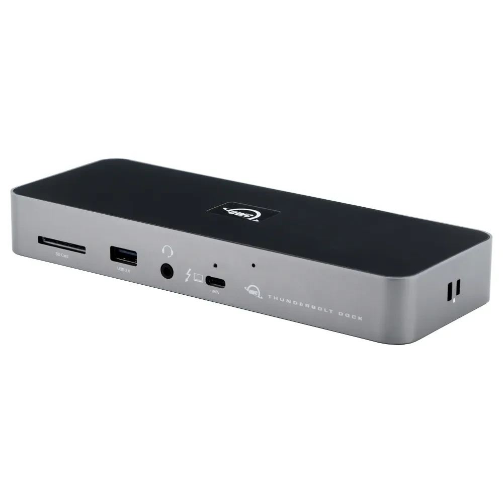 OWC Dock Thunderbolt 4 Dock - 11-Port f. Mac/Windows. Add 3 TB + 4 USB/Ethernet/audio + card reader