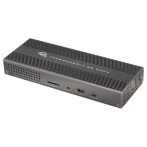 OWC Dock Thunderbolt 4 Go Dock for Mac & Windows - 11-Port 2.5GB Network, built-in power supply