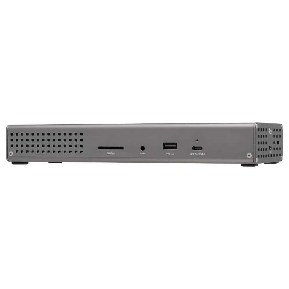 OWC Dock Thunderbolt 4 Go Dock for Mac & Windows - 11-Port 2.5GB Network, built-in power supply