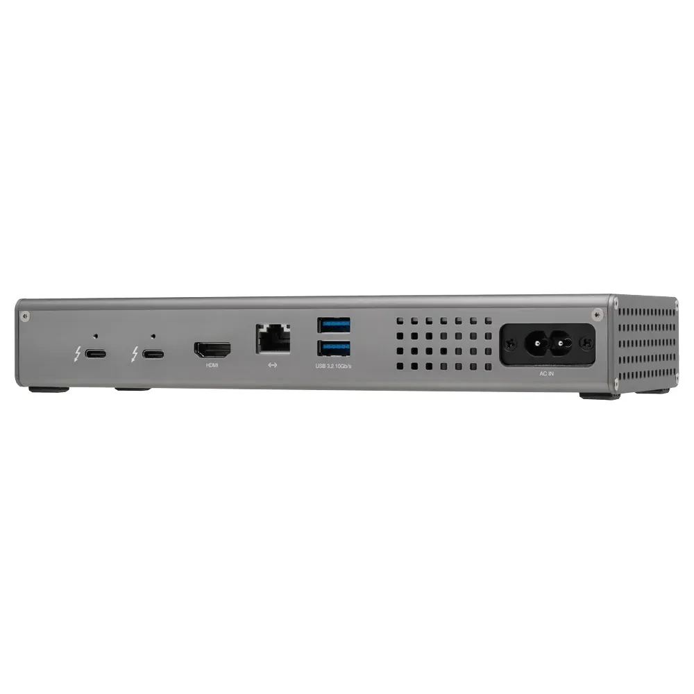 OWC Dock Thunderbolt 4 Go Dock for Mac & Windows - 11-Port 2.5GB Network, built-in power supply