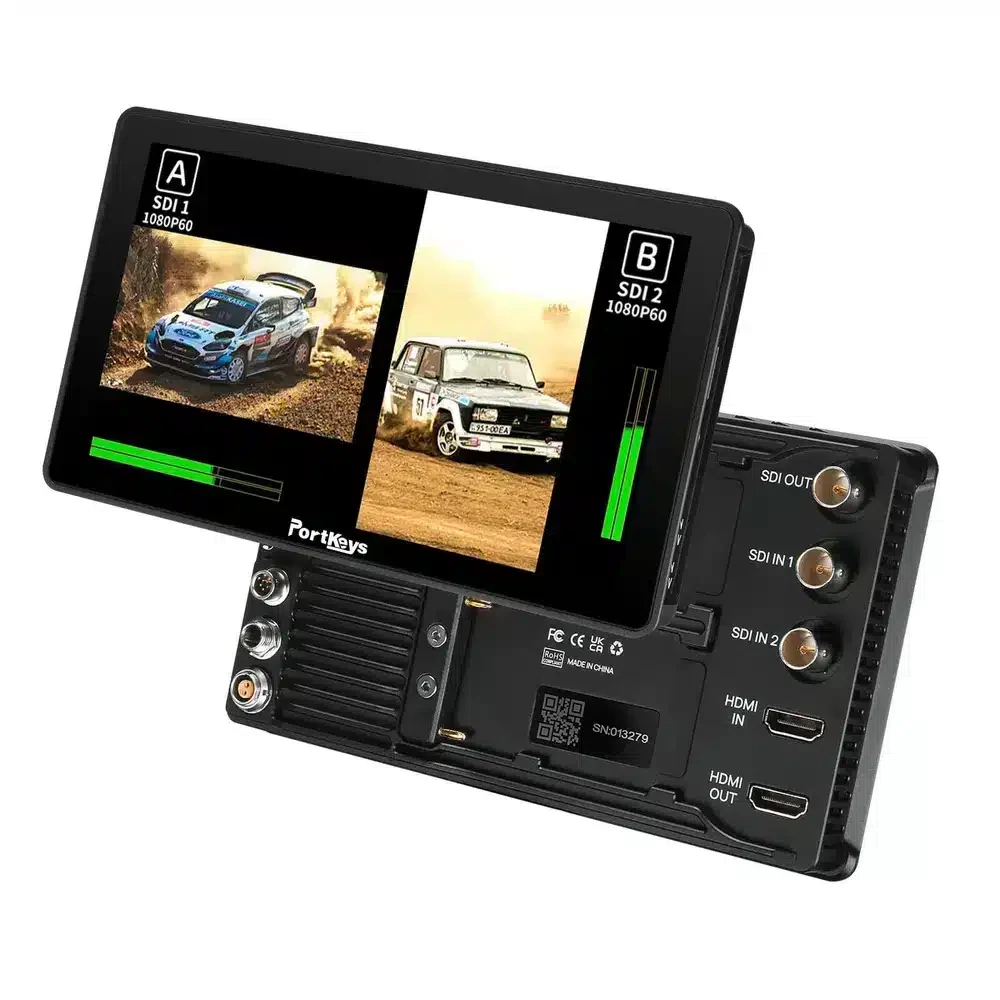 7" PORTKEYS BM7 II DS 2200 nits Wireless Camera Control Monitor
